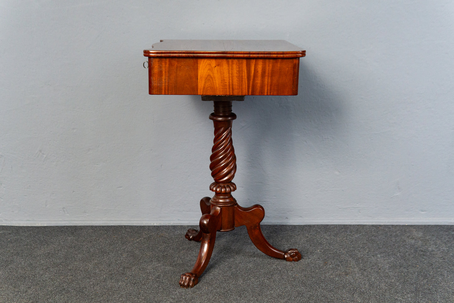 restau. Biedermeier Nähtisch Tisch Kommode Sekretär Antik MÖBLINGER 2412_0507