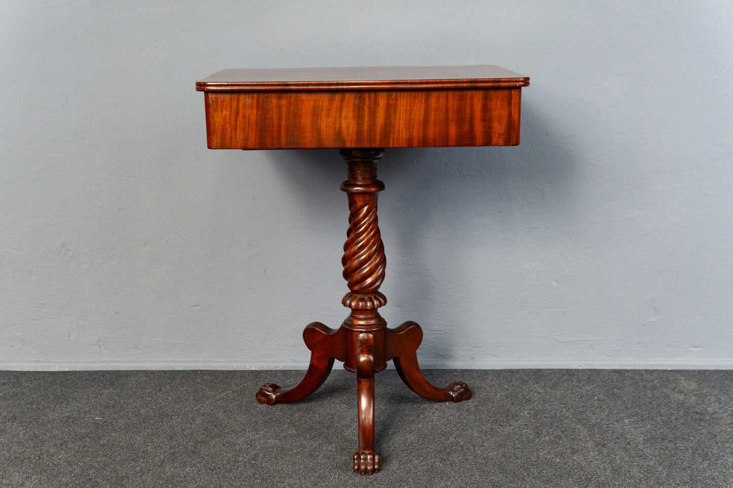 restau. Biedermeier Nähtisch Tisch Kommode Sekretär Antik MÖBLINGER 2412_0507