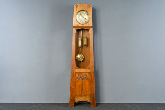 Jugendstil Gustav Becker Standuhr Schrank Vintage Alt Antik MÖBLINGER 2412_0907