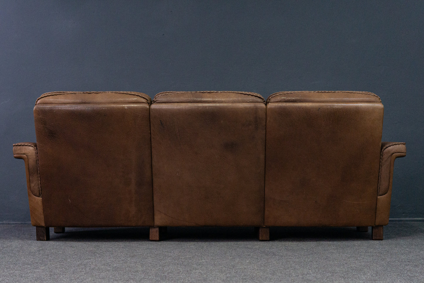 de Sede 3 Sitzer Sofa Couch Lounge Sessel Vintage Alt 2202_2102