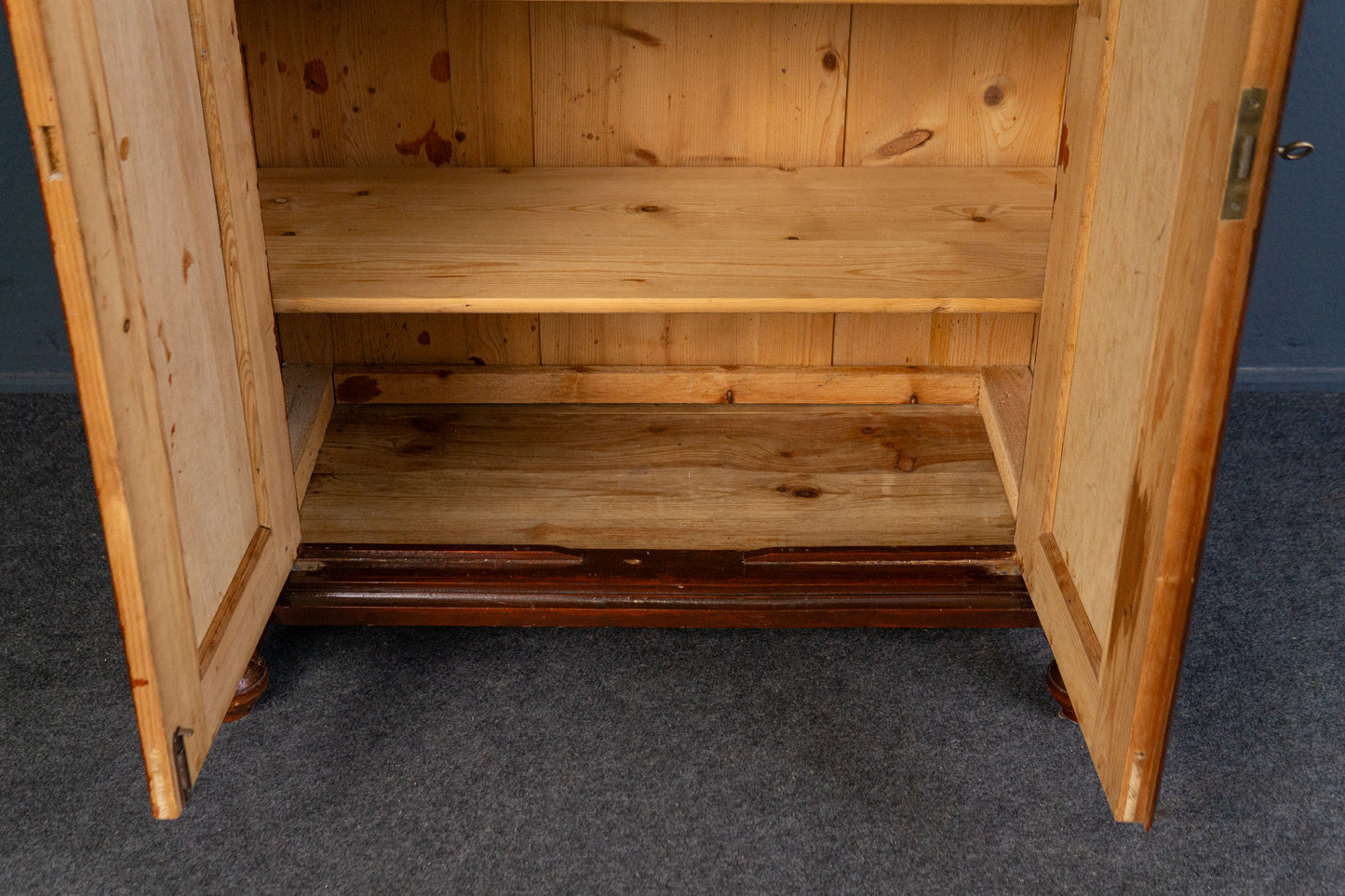 Vintage Antik Vertiko Schrank Buffet Regal Kommode Alt 2402_2902