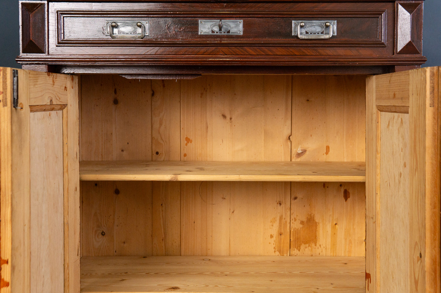 Vintage Antik Vertiko Schrank Buffet Regal Kommode Alt 2402_2902