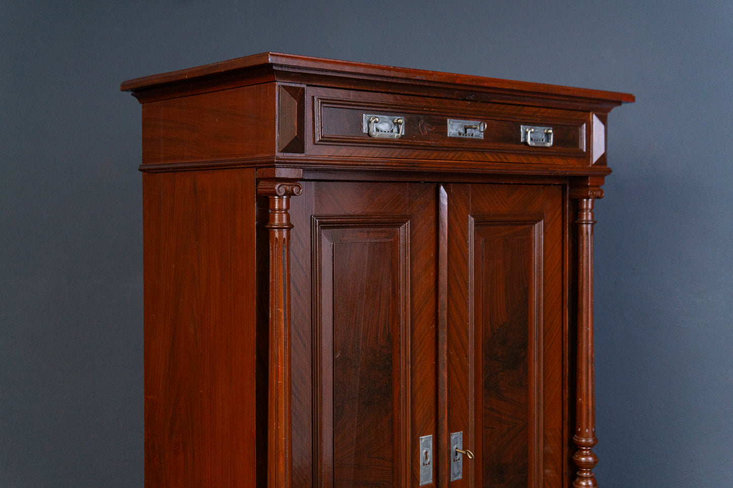 Vintage Antik Vertiko Schrank Buffet Regal Kommode Alt 2402_2902