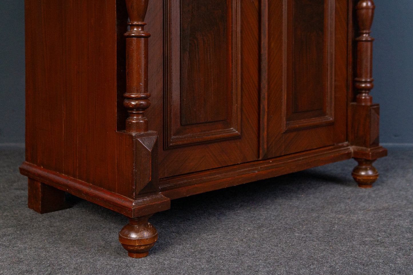 Vintage Antik Vertiko Schrank Buffet Regal Kommode Alt 2402_2902