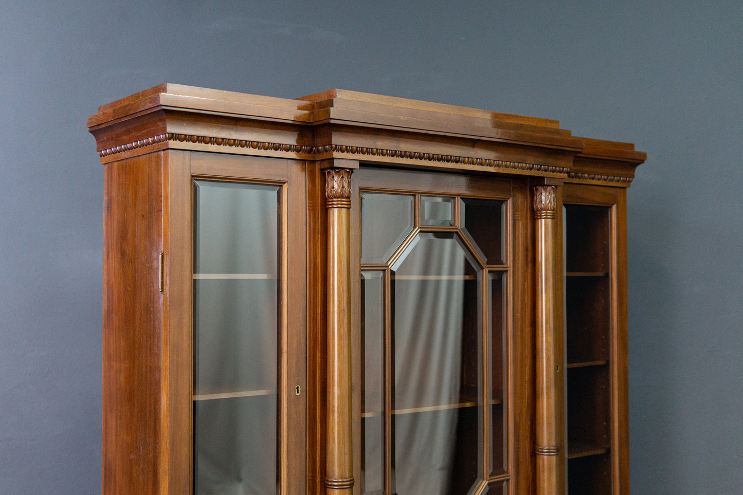 Bücherschrank Regal Schrank Vitrine Anrichte Alt Antik 2203_0205