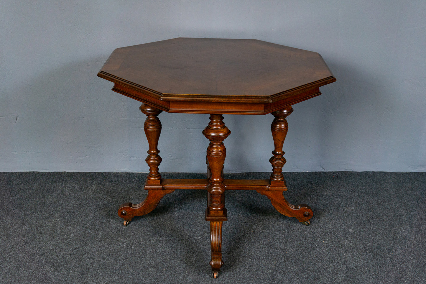 Antik Gründerzeit Tisch Vintage Table Alt Sofa Sessel MÖBLINGER 2412_1704