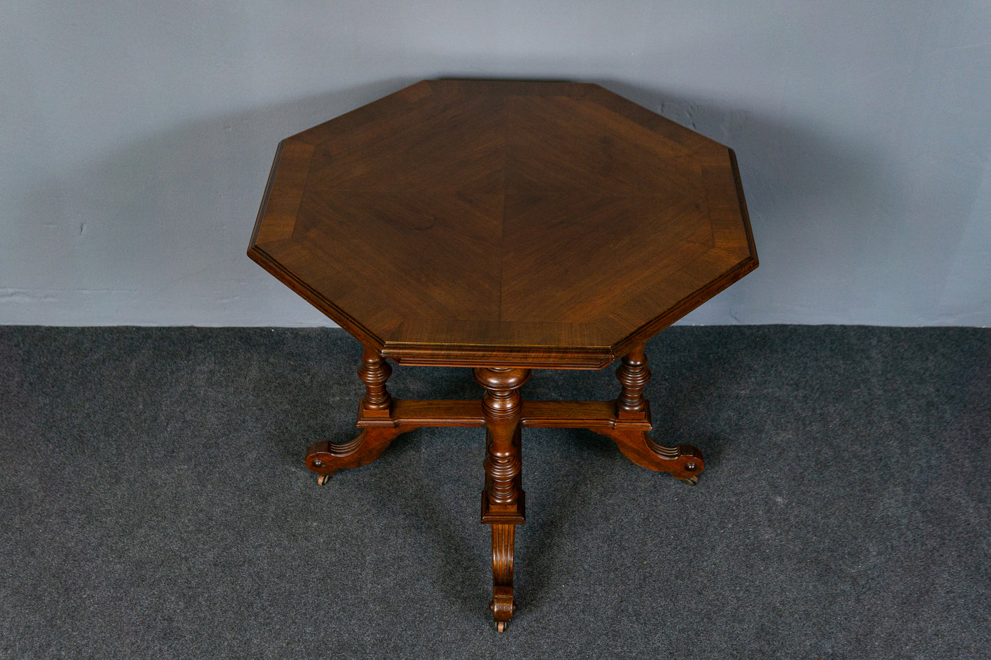 Antik Gründerzeit Tisch Vintage Table Alt Sofa Sessel MÖBLINGER 2412_1704