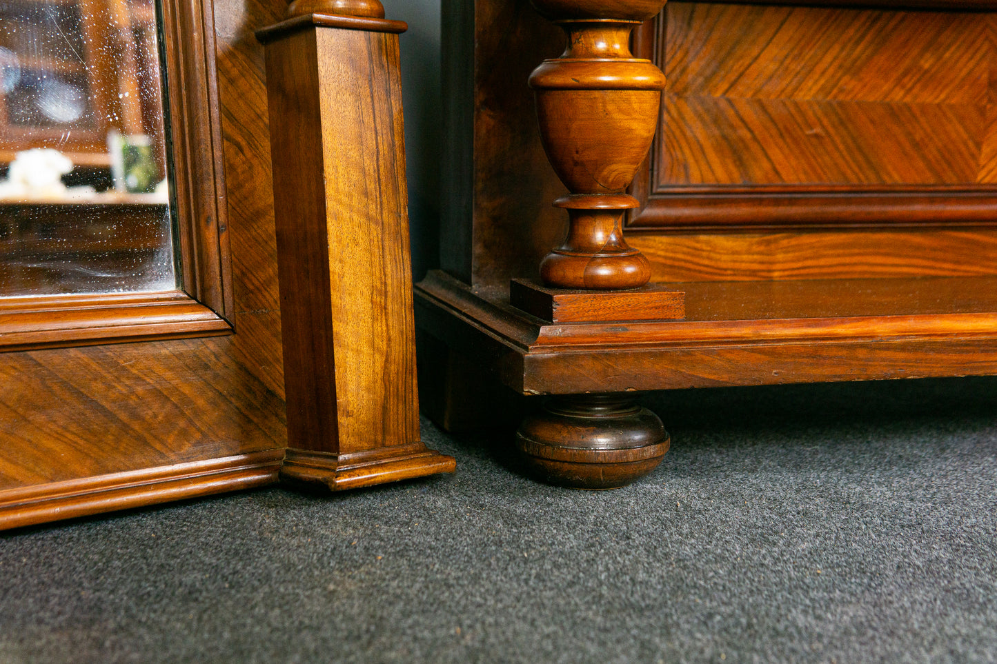 Wand Spiegel Garderobe Konsole Schrank Mirror Alt Antik MÖBLINGER 2412_1706