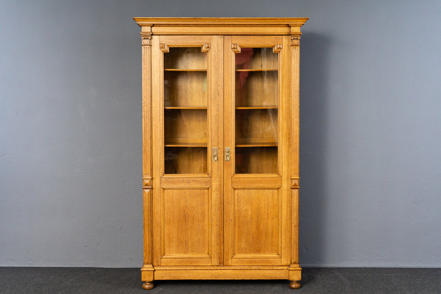 rest. Antik Bücherschrank Vitrine Schrank Buffet Antik MÖBLINGER 2412_2302