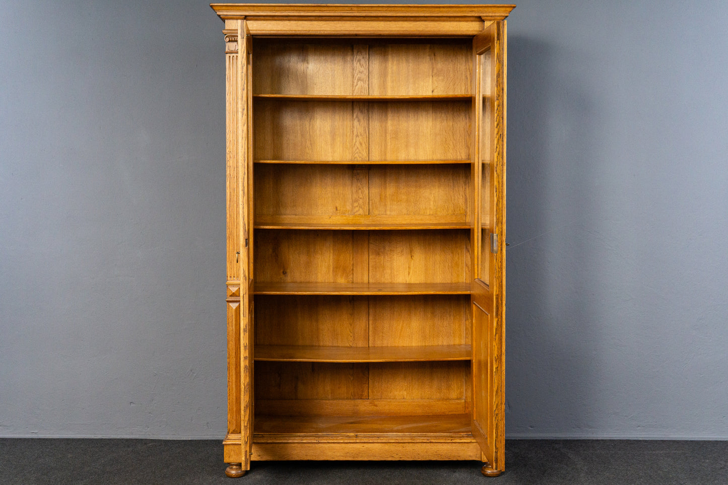 rest. Antik Bücherschrank Vitrine Schrank Buffet Antik MÖBLINGER 2412_2302