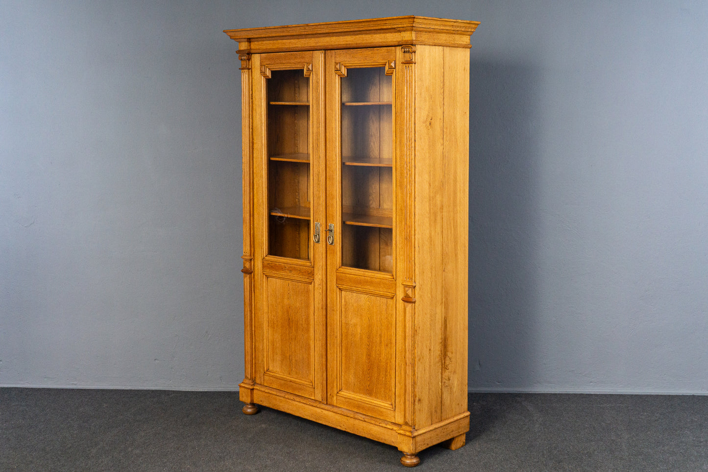 rest. Antik Bücherschrank Vitrine Schrank Buffet Antik MÖBLINGER 2412_2302
