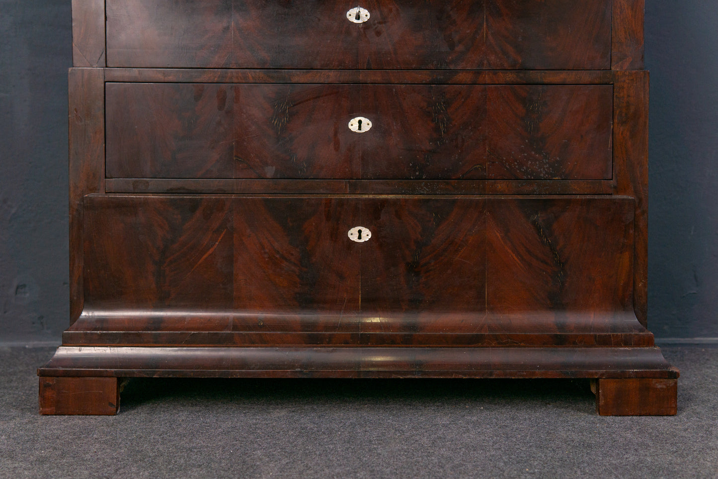 Sekretär Schreibtisch Desk Büro Tisch Schrank Kommode Alt Antik 2307_2702