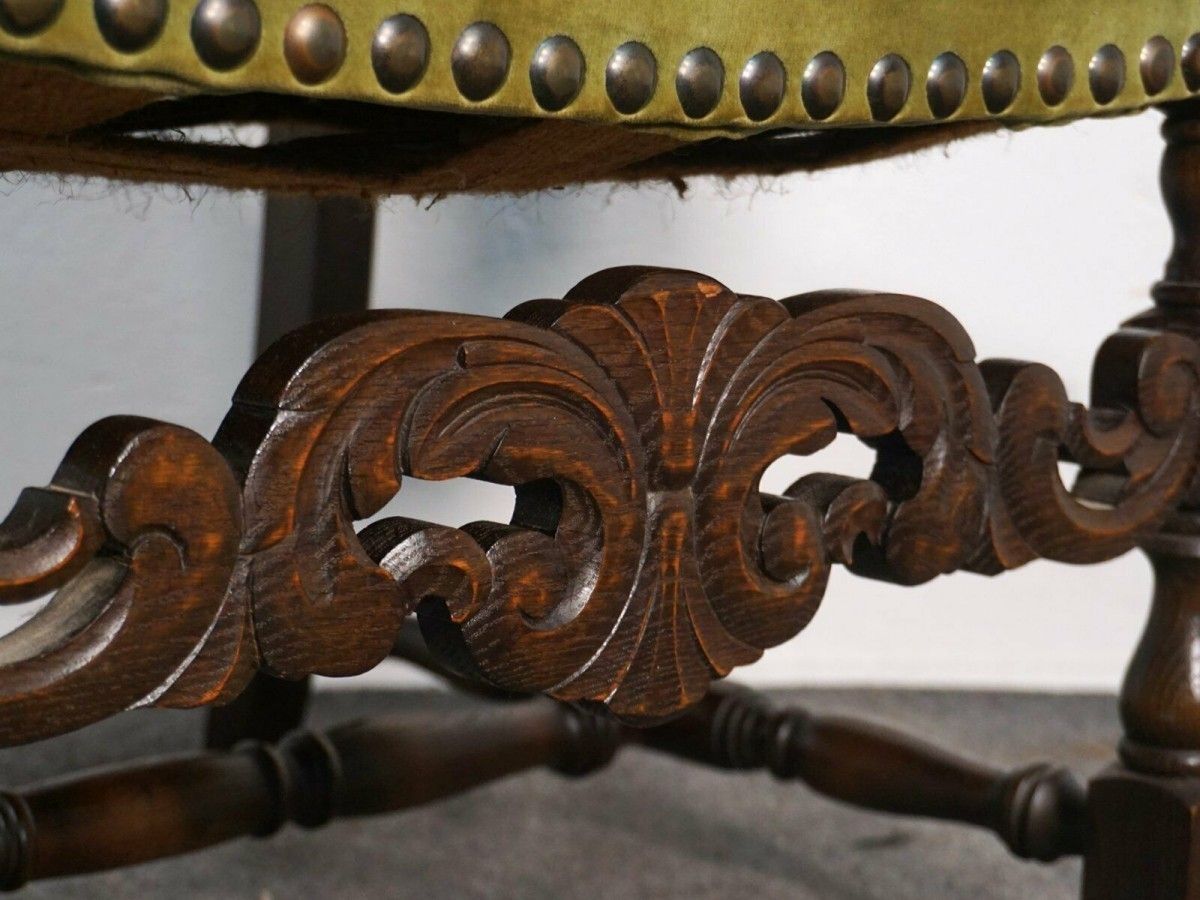 Armlehnsessel Barock-Stil Stuhl Sofa Polster Alt Antik