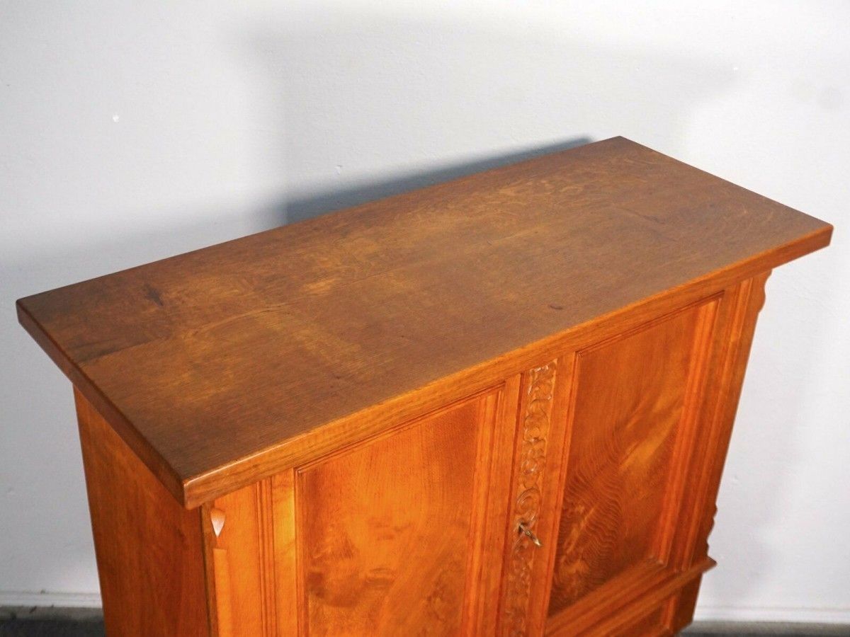 Stollenschrank 30er Bar Sideboard Kommode Alt Antik