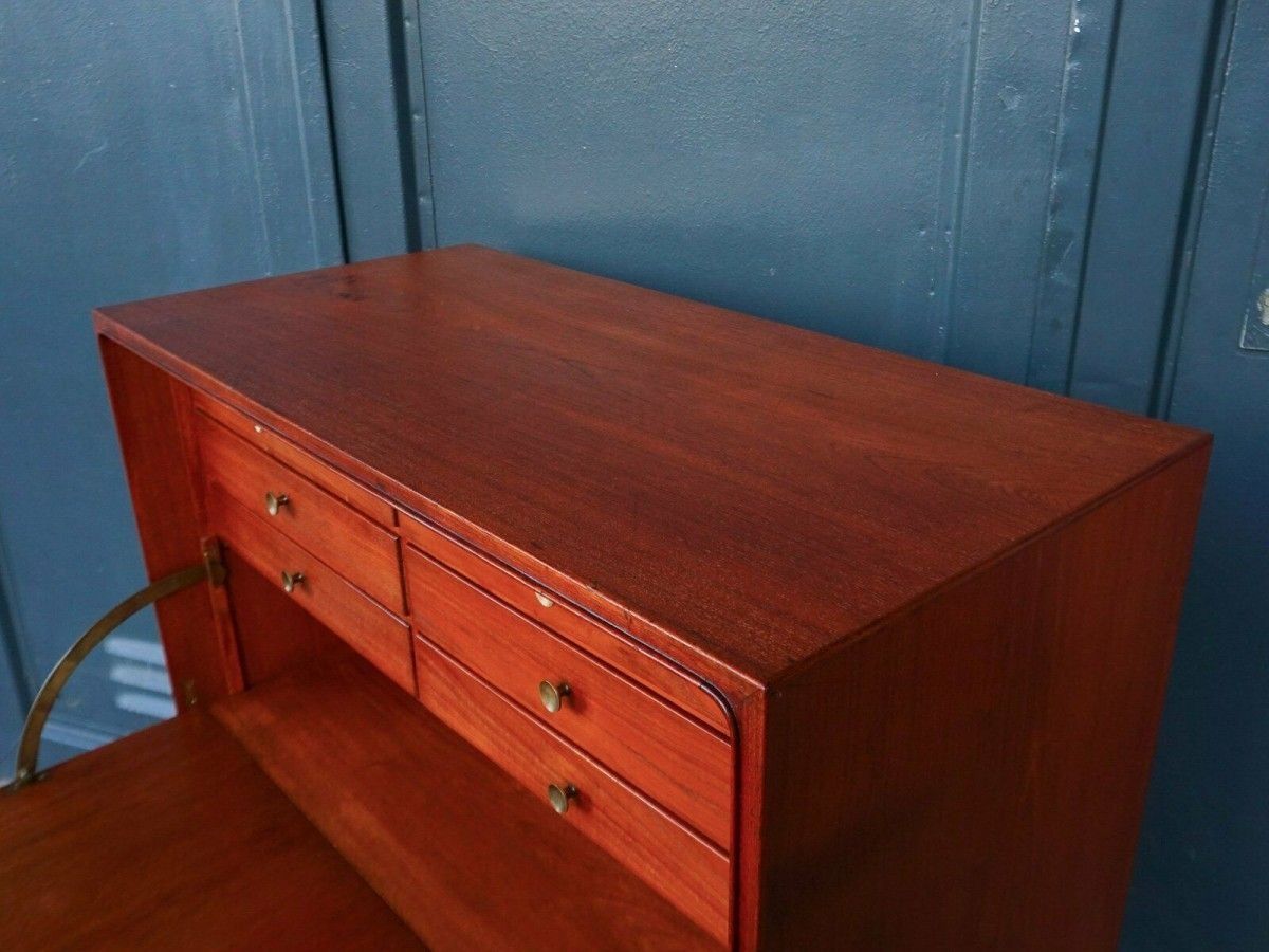 Sekretär Midcentury Anrichte Highboard Teak Alt Vintage 2103_0103