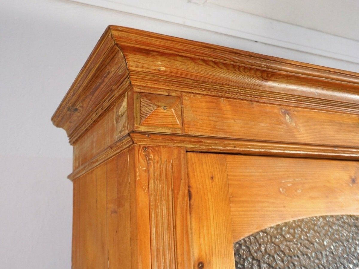 Buffet Gründerzeit Küche Schrank Weichholz Alt Antik