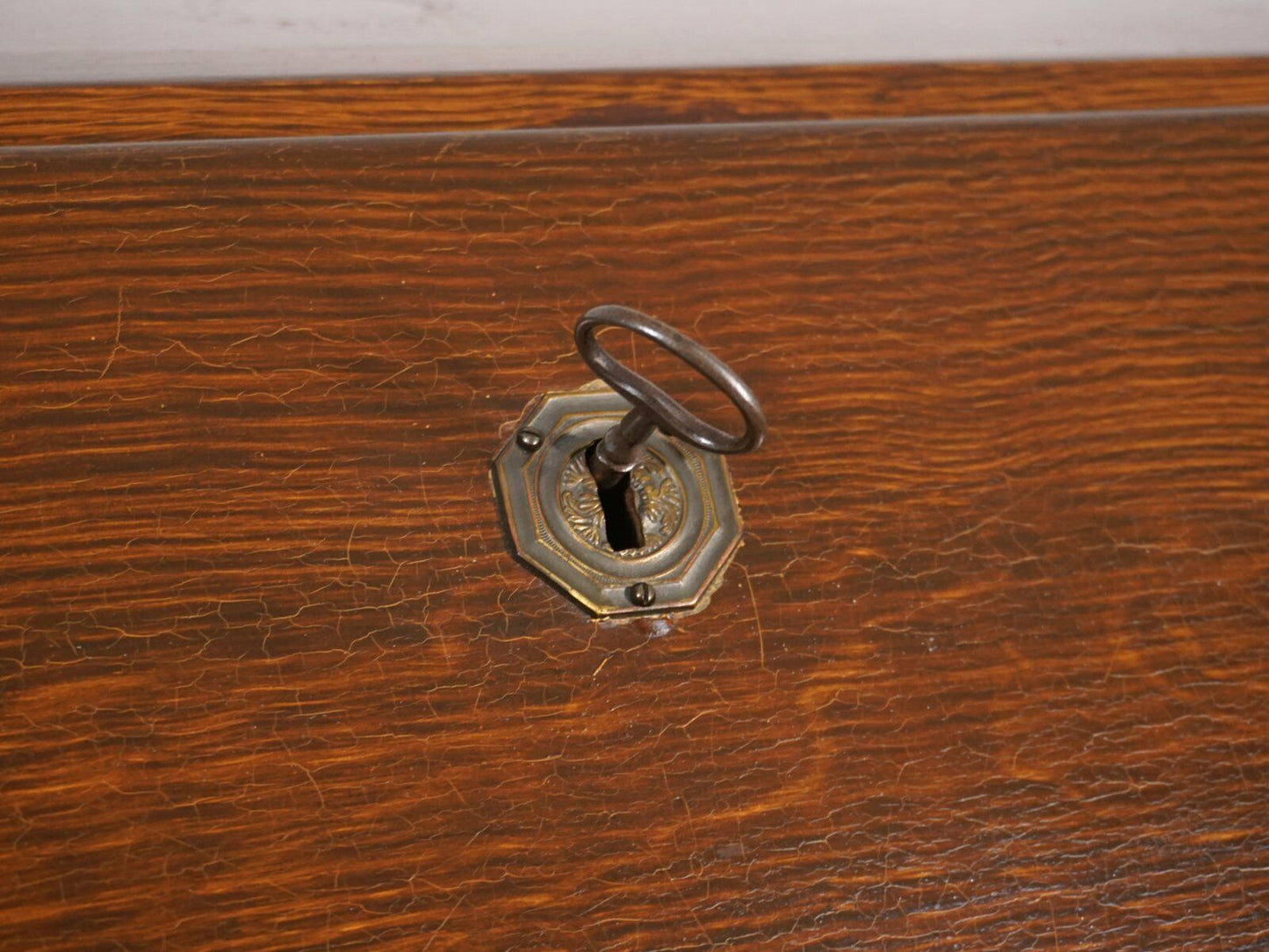 Schrägklappen-Sekretär Schreibtisch Kinder Alt Antik 2000_0041