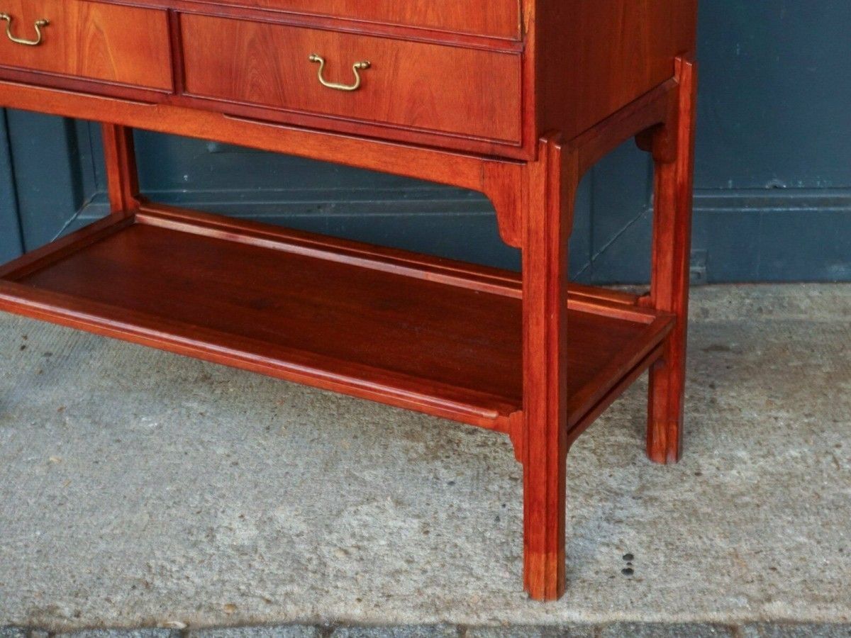 Sekretär Midcentury Anrichte Highboard Teak Alt Vintage 2103_0103