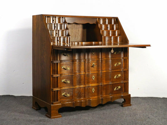 Schrägklappensekretär Barockstil Schreibtisch Alt Antik 2000_0015