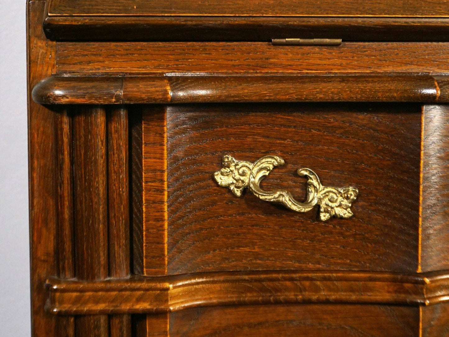 Schrägklappensekretär Barockstil Schreibtisch Alt Antik 2000_0015