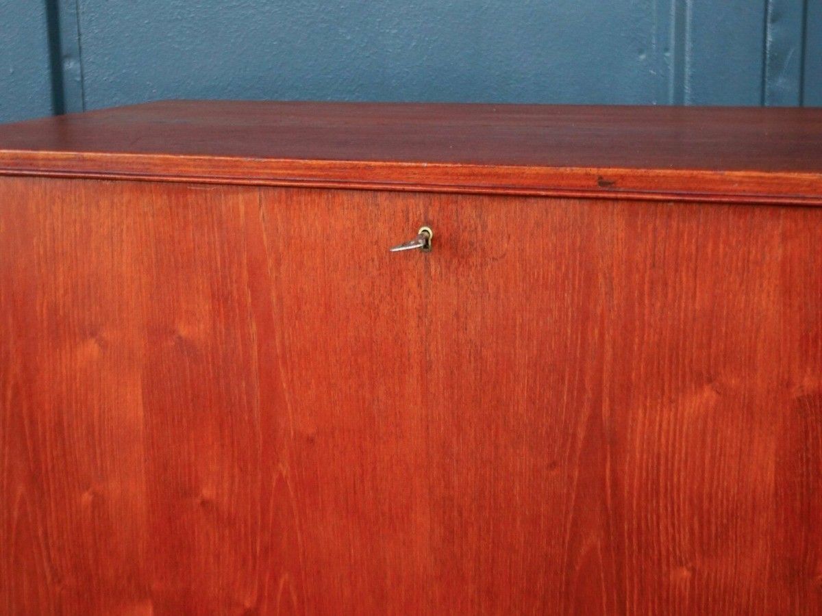 Sekretär Midcentury Anrichte Highboard Teak Alt Vintage 2103_0103
