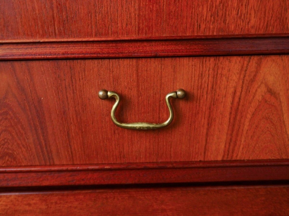 Sekretär Midcentury Anrichte Highboard Teak Alt Vintage 2103_0103