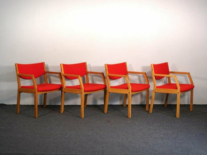 4er Set Armlehnenstühle 70er Midcentury Sessel Stuhl Alt Vintage