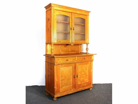 Buffet Gründerzeit Küche Schrank Weichholz Alt Antik