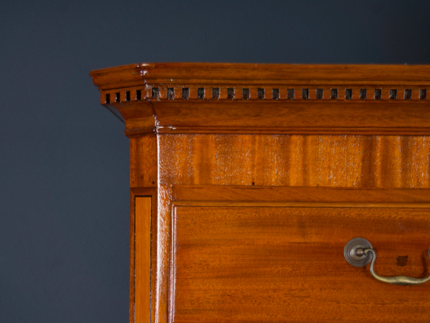 Englische Aufsatzkommode Kommode Tallboy Alt Antik 2000_0076