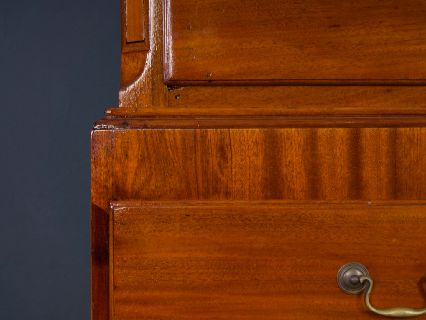 Englische Aufsatzkommode Kommode Tallboy Alt Antik 2000_0076