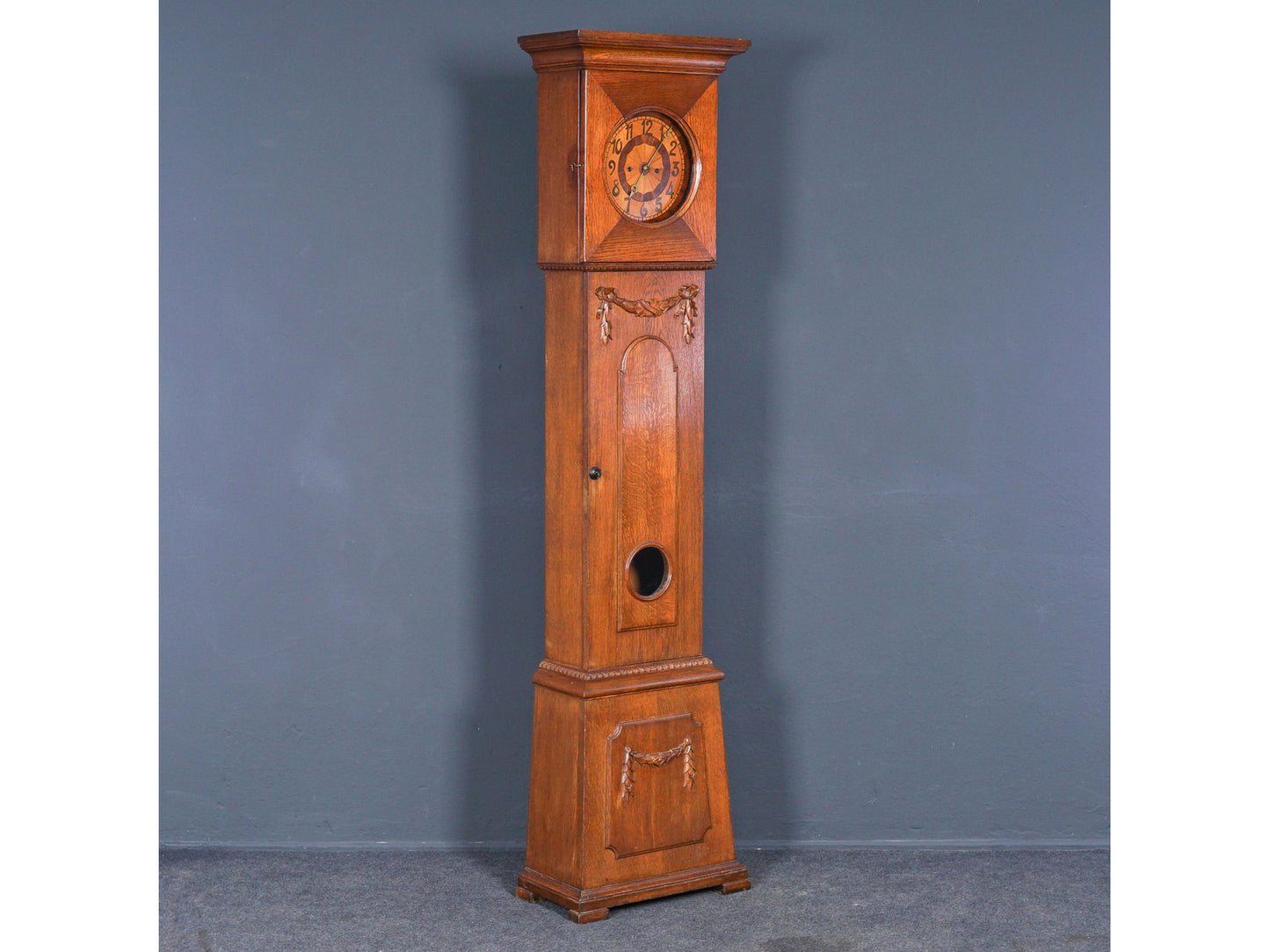 Uhr Standuhr Uhrenkasten Gehäuse Clock Jugendstil Antik 2104_1907