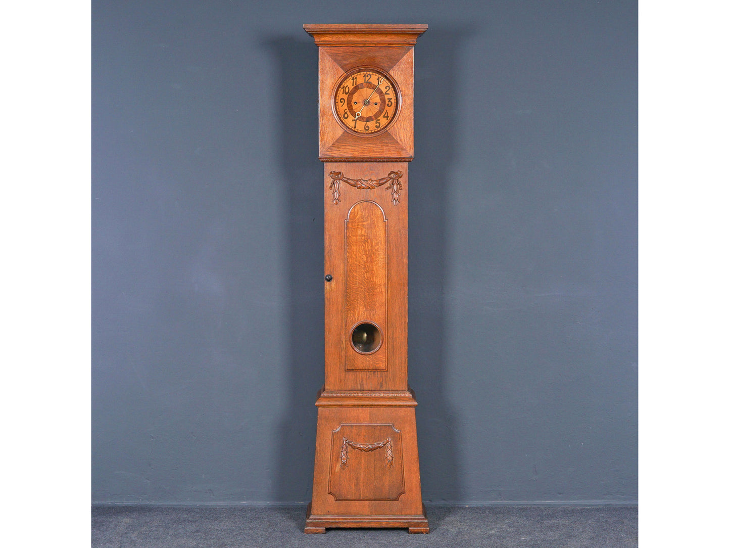 Uhr Standuhr Uhrenkasten Gehäuse Clock Jugendstil Antik 2104_1907