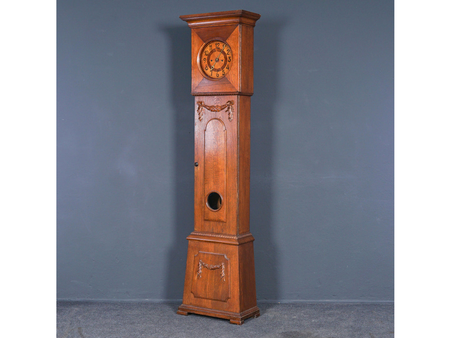 Uhr Standuhr Uhrenkasten Gehäuse Clock Jugendstil Antik 2104_1907