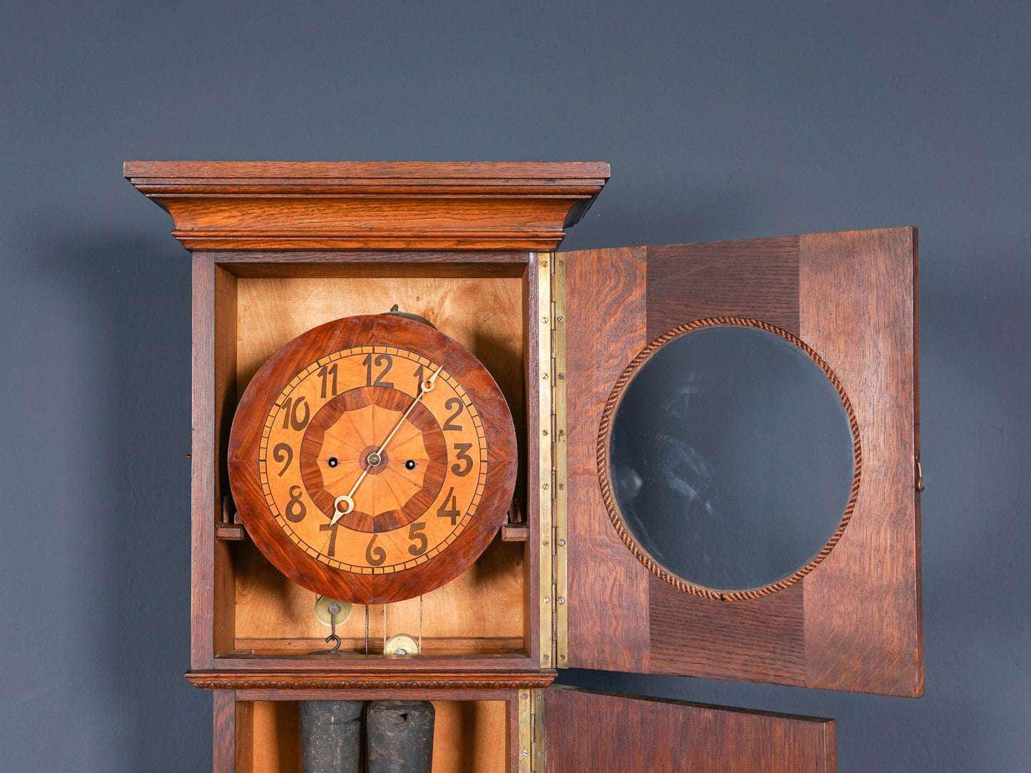 Uhr Standuhr Uhrenkasten Gehäuse Clock Jugendstil Antik 2104_1907