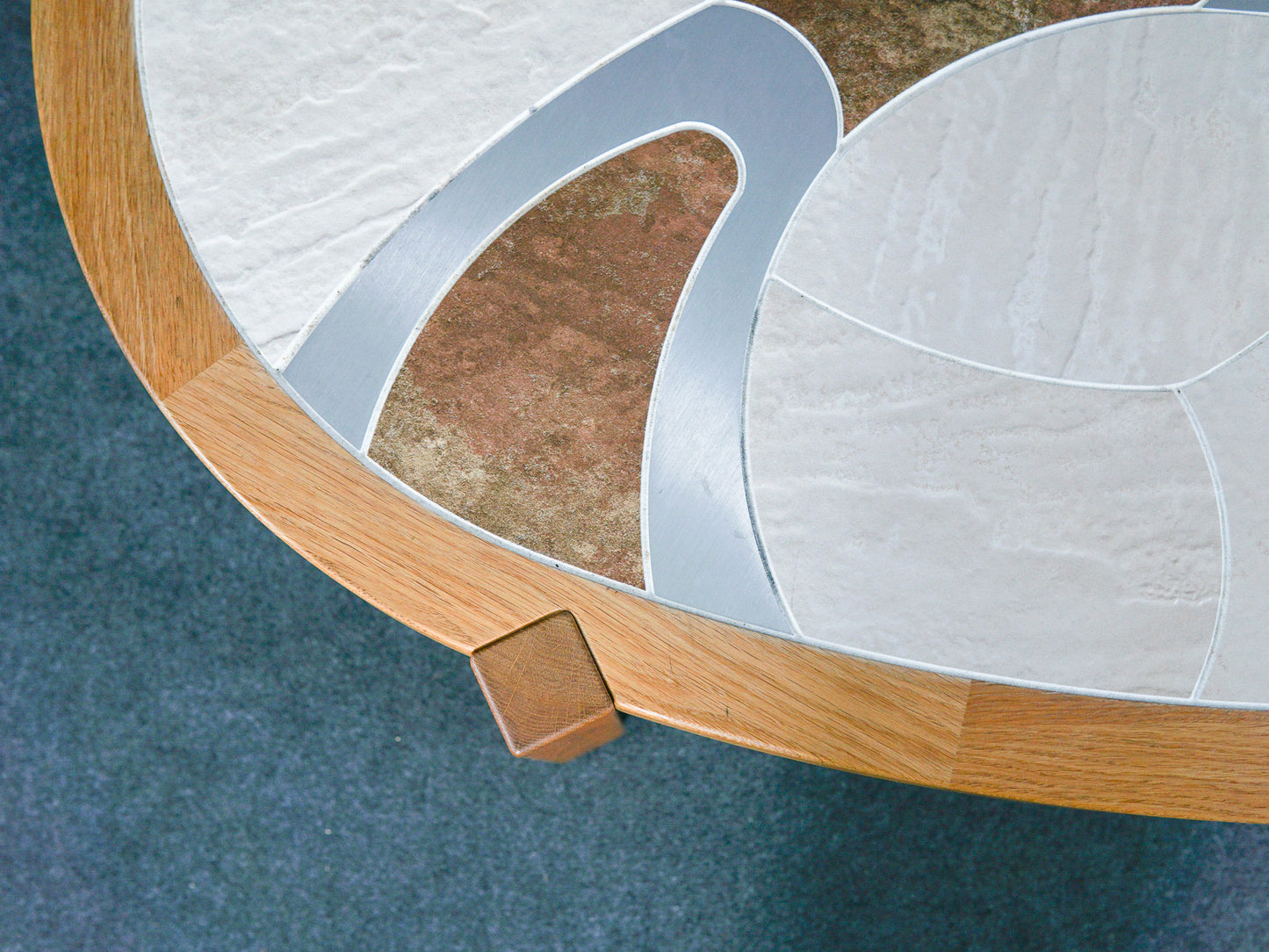 Haslev Couchtisch Sofatisch Fliesentisch Danish Design 2107_2902_Tisch
