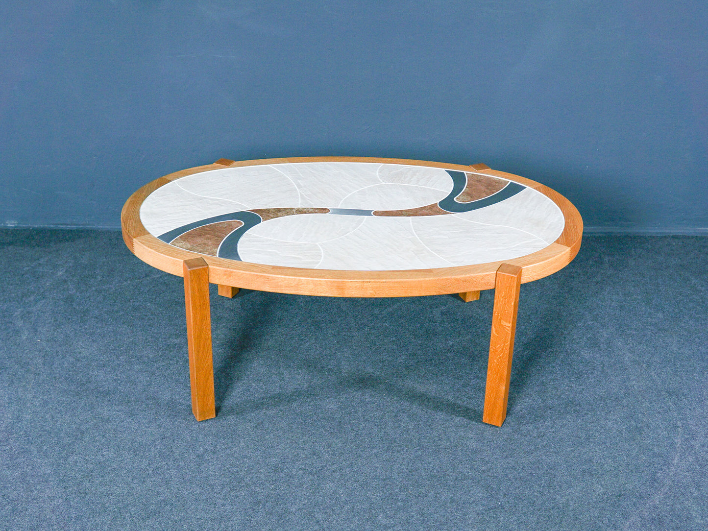 Haslev Couchtisch Sofatisch Fliesentisch Danish Design 2107_2902_Tisch