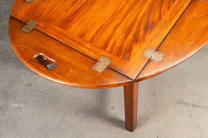Butlers Tray im Englischen Stil, 2.Hälfte des 20.Jahrhunderts - Beistelltisch Tisch Sidetable Tabletttisch Alt Antik MÖBLINGER