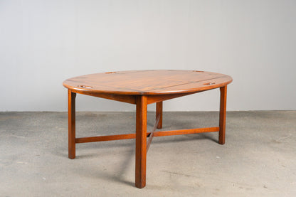 Butlers Tray im Englischen Stil, 2.Hälfte des 20.Jahrhunderts - Beistelltisch Tisch Sidetable Tabletttisch Alt Antik MÖBLINGER
