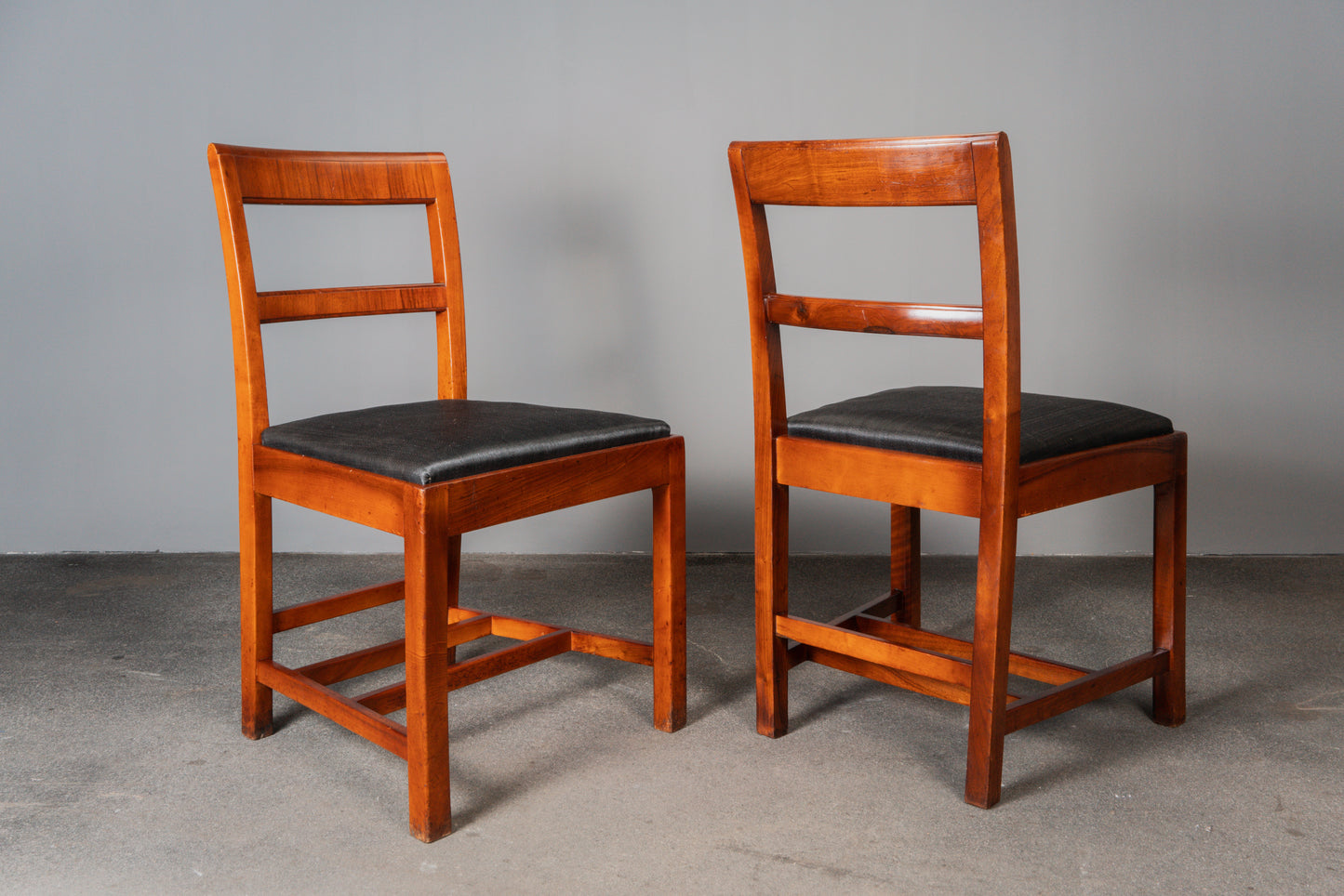 Schöne Art Déco 4er Set Stühle, 1930er Jahre - Stuhl Chair Tisch Esstisch Wohnzimmer Alt Antik MÖBLINGER