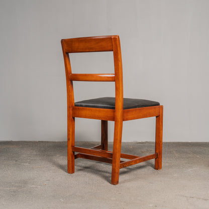 Schöne Art Déco 4er Set Stühle, 1930er Jahre - Stuhl Chair Tisch Esstisch Wohnzimmer Alt Antik MÖBLINGER