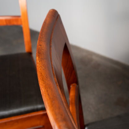 Schöne Art Déco 4er Set Stühle, 1930er Jahre - Stuhl Chair Tisch Esstisch Wohnzimmer Alt Antik MÖBLINGER