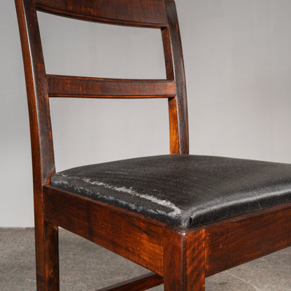 Schöne Art Déco 2er Set Stühle, 1930er Jahre - Stuhl Chair Tisch Esstisch Wohnzimmer Alt Antik MÖBLINGER