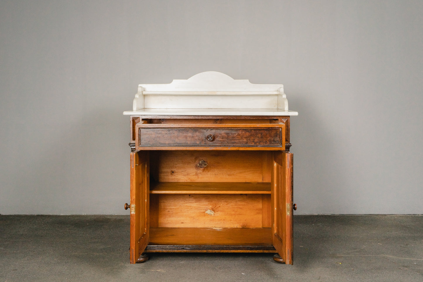 Gründerzeit Waschkommode, 2.Hälfte des 19.Jahrhunderts - Anrichte Kommode Schrank Regal Alt Antik MÖBLINGER