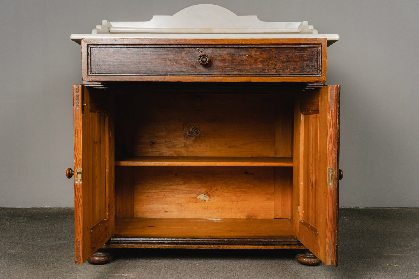 Gründerzeit Waschkommode, 2.Hälfte des 19.Jahrhunderts - Anrichte Kommode Schrank Regal Alt Antik MÖBLINGER