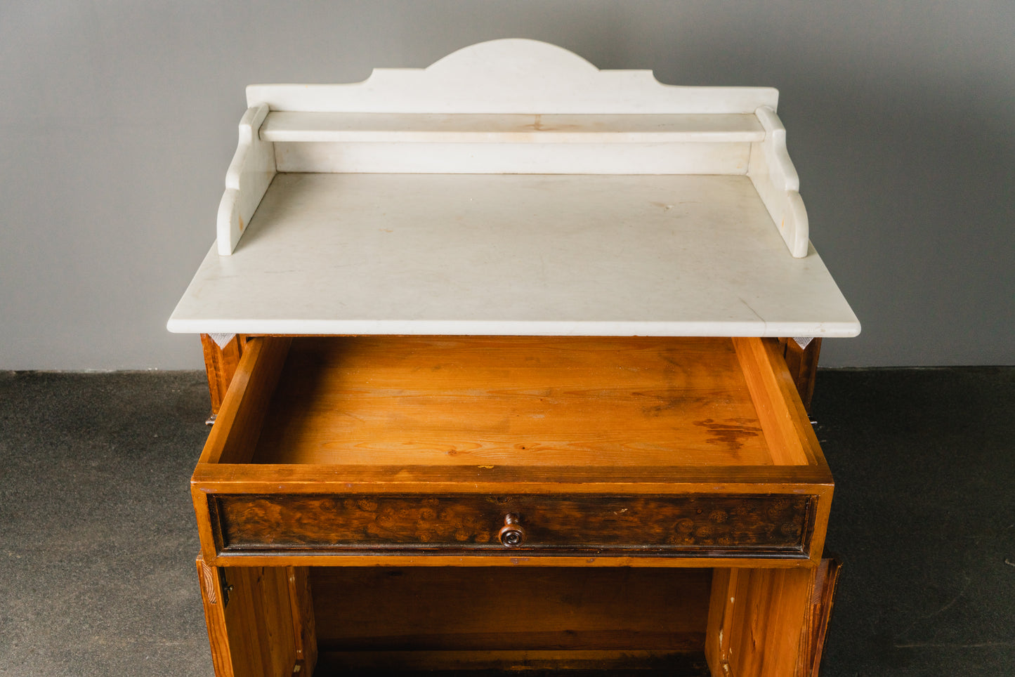 Gründerzeit Waschkommode, 2.Hälfte des 19.Jahrhunderts - Anrichte Kommode Schrank Regal Alt Antik MÖBLINGER