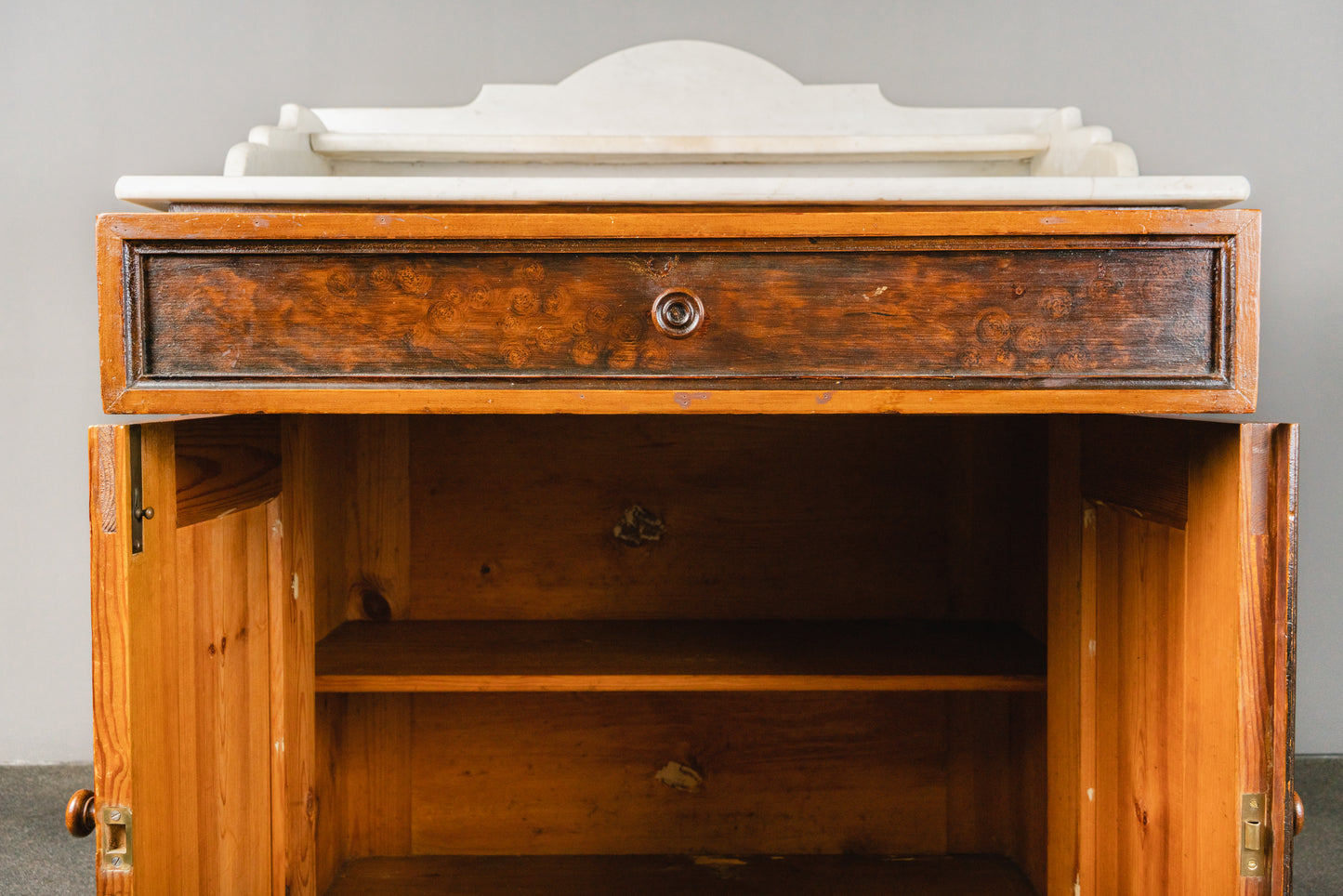 Gründerzeit Waschkommode, 2.Hälfte des 19.Jahrhunderts - Anrichte Kommode Schrank Regal Alt Antik MÖBLINGER