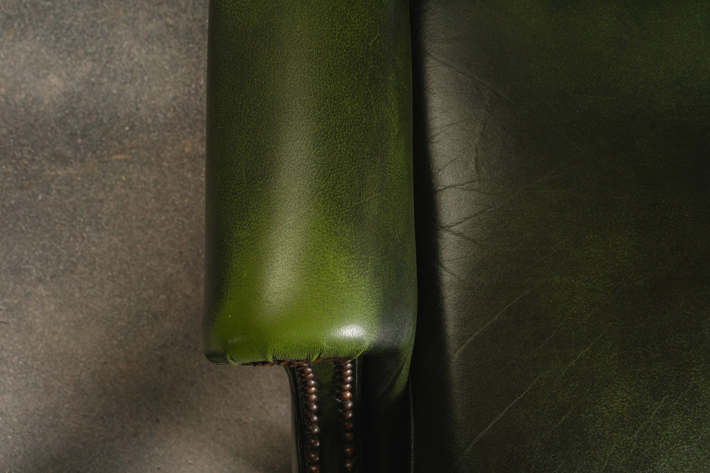 verstellbarer Ledersessel im Chesterfield Stil - Armlehnensessel Stuhl Chair Englischer Stil Lounge Clubsessel Alt Vintage MÖBLINGER