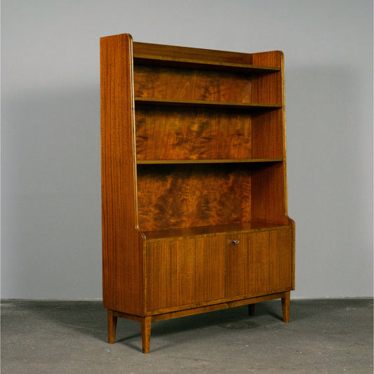 Praktisches Mid-Century Bücherregal, 1950er/1960er Jahre - Regal Bücherschrank Kommode Schrank Alt Vintage MÖBLINGER