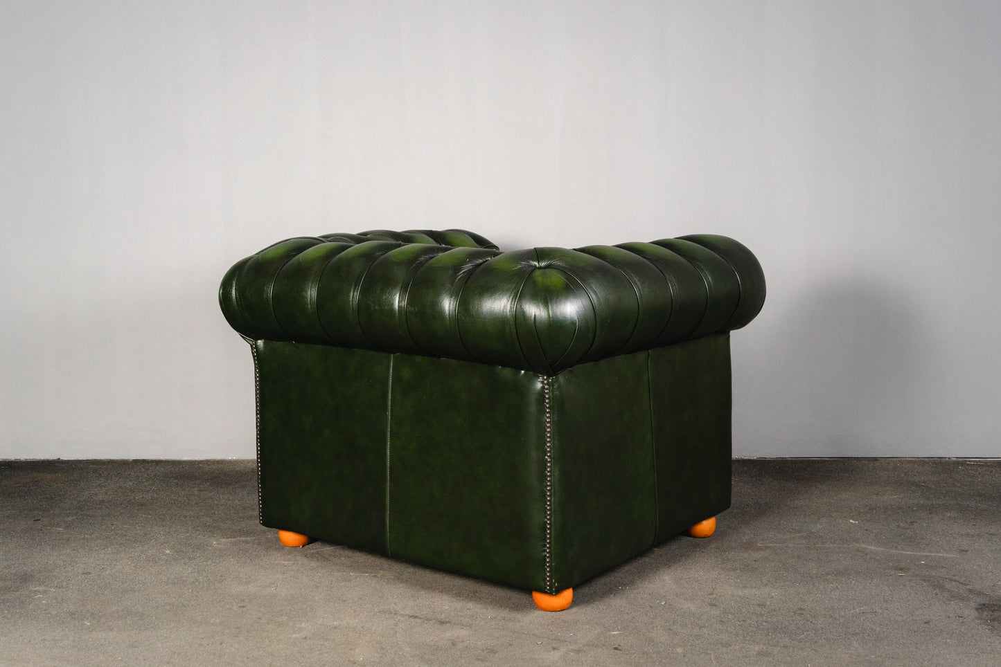 Loungesessel im Chesterfield Stil - Sessel Chair Lounge Loungechair Alt Vintage MÖBLINGER