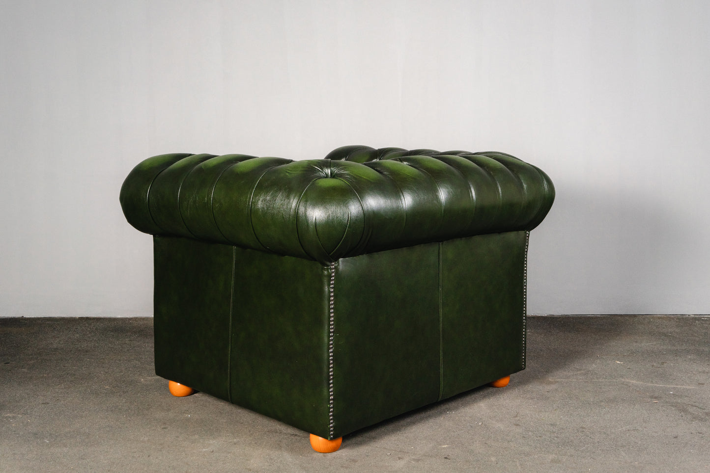 Loungesessel im Chesterfield Stil - Sessel Chair Lounge Loungechair Alt Vintage MÖBLINGER